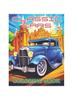 Classic Cars Coloring Book, Embark On a Creative and Artistic Journey, for All Ages Kitabı