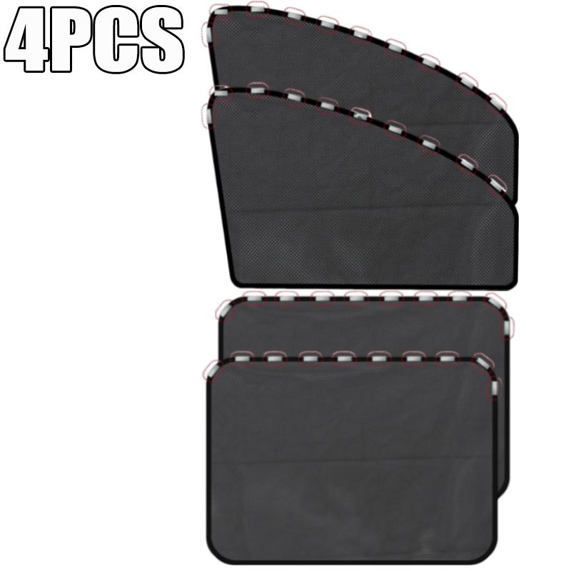 Magnetischer Vorhang für Front- und Heckscheibe Sommer Auto Seitenfenster Sonnenschutz mit kleinem Loch UV-Schutz Seitenscheibe Auto Netzsonnenblenden