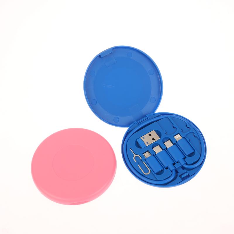 1 Set Multifunctional Fast Charging For Xiaomi Charger Storage Box Adapter Card Pin Travel Accessories Pd 60W Usb Data Cable Kit