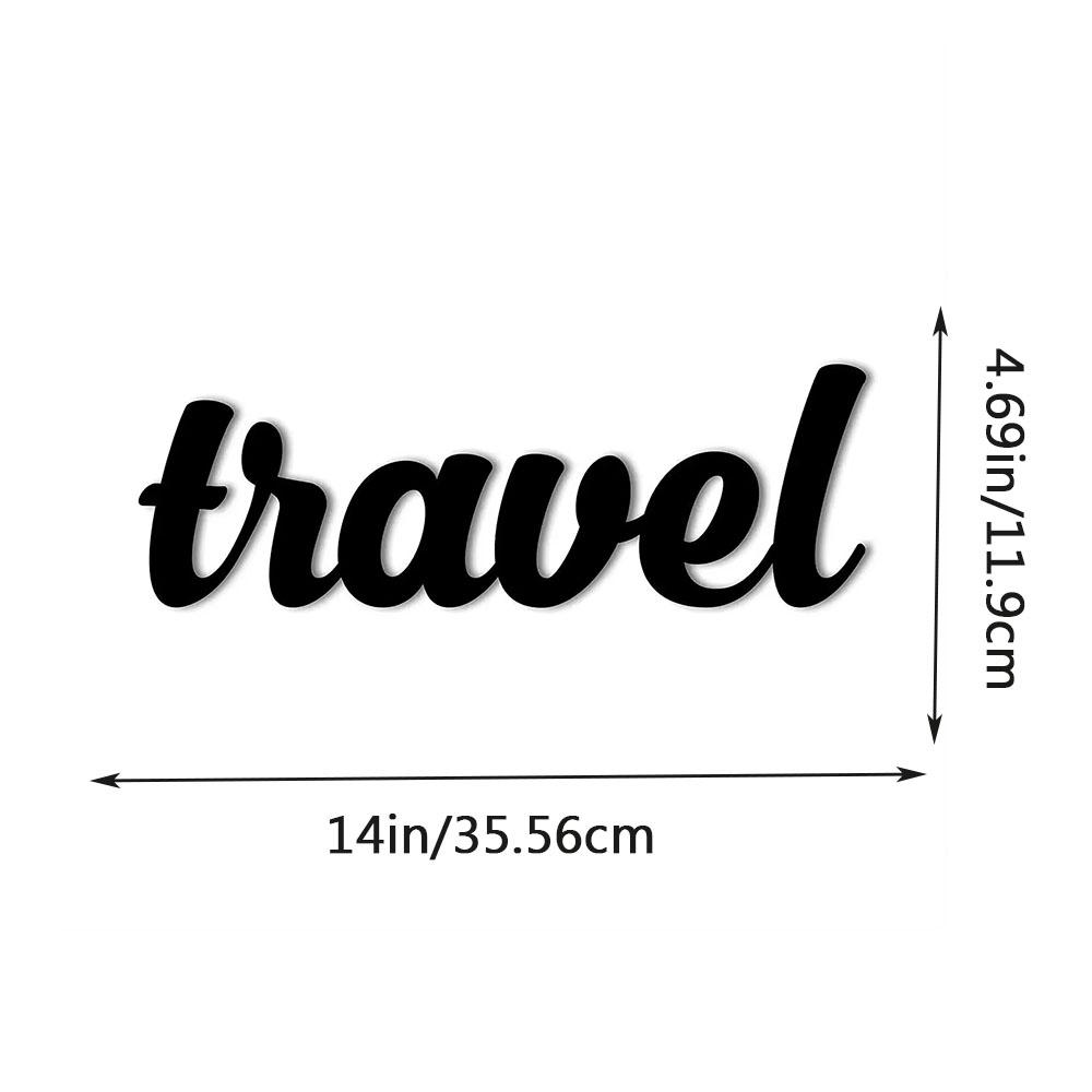 

1 шт. Красивый домашний декор, декоративный акцент, металлическое художественное настенное панно для любителей путешествий – Идеально для добавления уникального штриха светло-зеленый