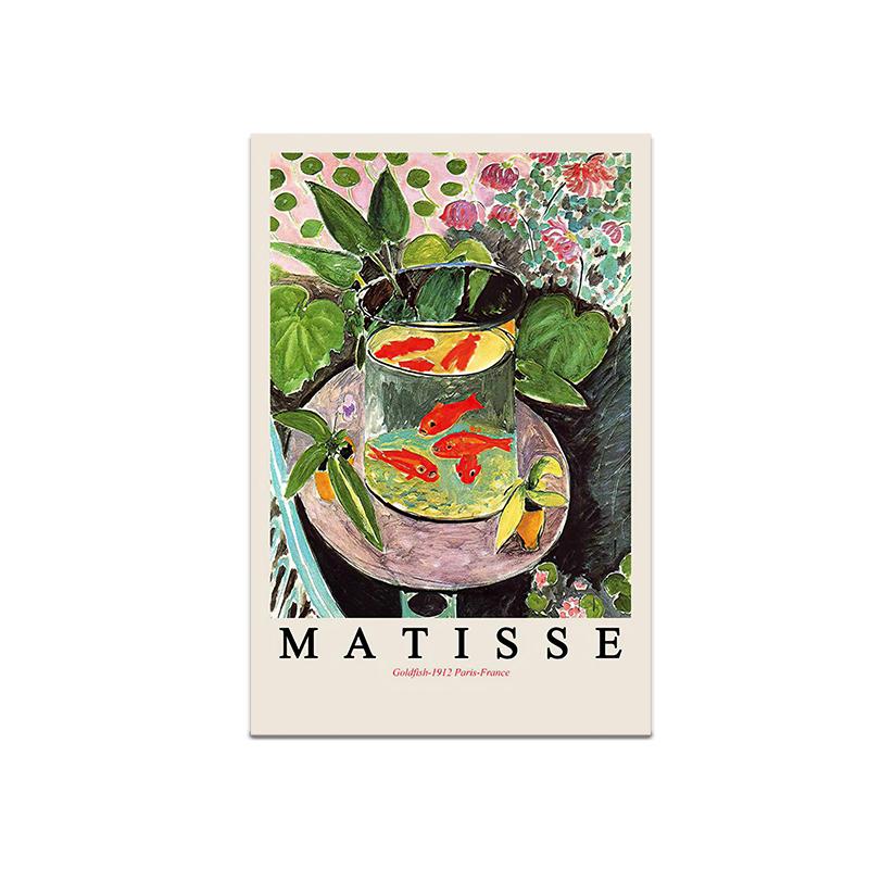 Abstrakte Linien Leinwandmalerei Poster Nordisch Matisse Wandkunst Druck Dekoratives Mädchenbild Modernes Wohnzimmer Heimdekor Ungerahmt