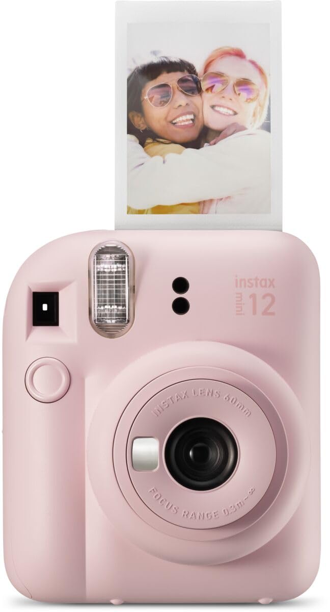 

Fujifilm Instax Mini 12 Instant Camera Blossom Pink -
