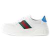 Gucci Chunky B Low Top Stylish Skateboarding Shoes Women's White Blue 670415 UPG10 9060