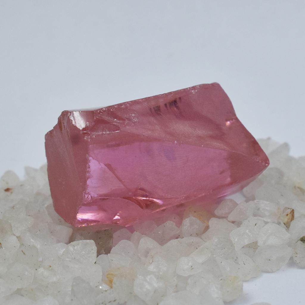 Natural Pink Sapphire Huge Rough 250.47 Ct Earth Mined CERTIFIED Loose Gemstone AR-3374-Sa