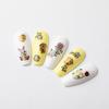 3D Self-Adhesive Glitter Easter Nail Stickers Ble 1049D