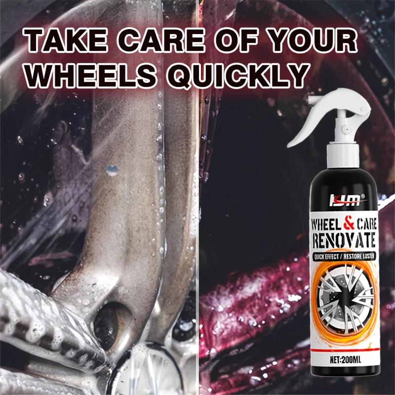 

Спрей для очистки дисков | Универсальный очиститель железа для колес и дисков | Простая в использовании курковая насадка | Подходит для всех типов транспортных средств | 200ml