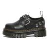 Dr. Martens Leather Metal Eyelet Thick Sole Shoes Unisex Shoes Black 27355001