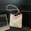 Literary Style Lace Women's Bag Cute and Beautiful College Student Shoulder Underarm Bag Large Capacity Handbag Tote Bag