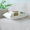 45x45cm Towel Embroidery Flowers Throw Pillowcase Cojines Simple Sofa Bed Cotton Cushion Cover Headboard Pillowcases Decor Home