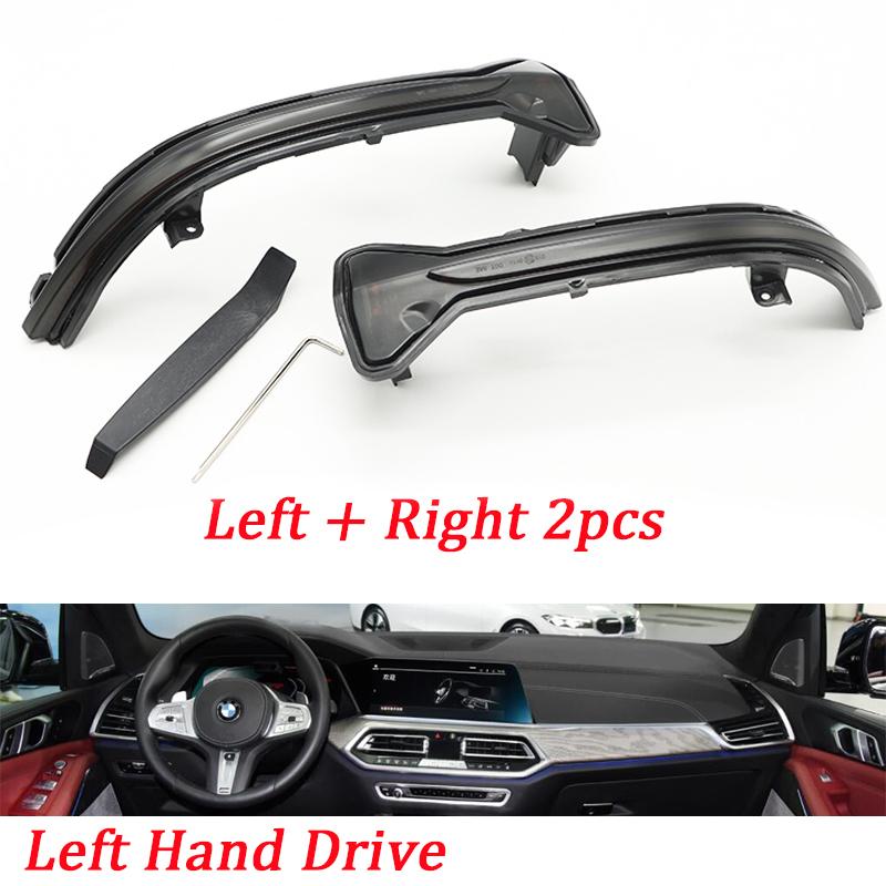 

Светодиодный динамический указатель поворота бокового зеркала с последовательным светом для BMW G38 G12 G20 G30 G31 G14 G15 G11 G12 M5 F90 5 6 7 8 3 серии