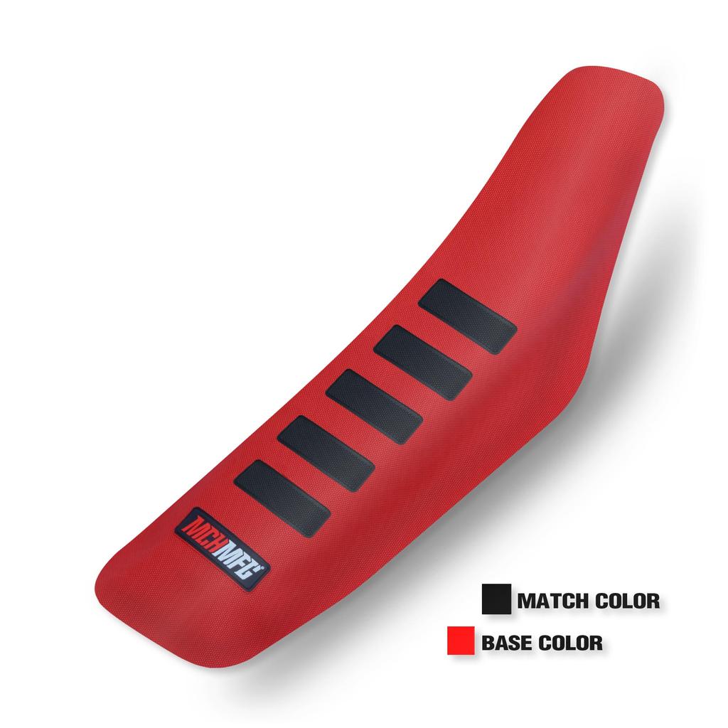 MCHMFG Rib Ribbed Gripper Seat Cover in Waterproof Set Protection Antislip Upset Apply to For SXF EXC KXF CRF YZF WR TC TE