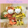 Portachiavi Peluche Anno della Tigre con Imbottitura Morbida in Cotone per Portafortuna e Decorazione Borsa