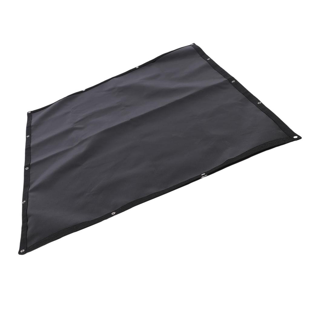 Grill Hitzeschildmatte Fiberglas Regen- und Feuerfest Einfache Reinigung Grill Zaunschutz für