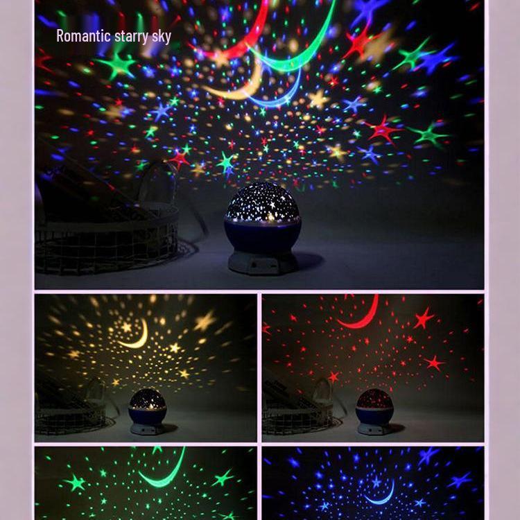 Milky Way Star Night Light: Anti-Glare Bedroom Star Projector & Birthday Gift