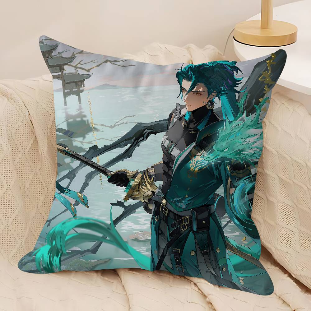 W-Wuthering Waves GameS Cushion Cover Decorative Pillow Sofa Home Decor Case Pillow Cases