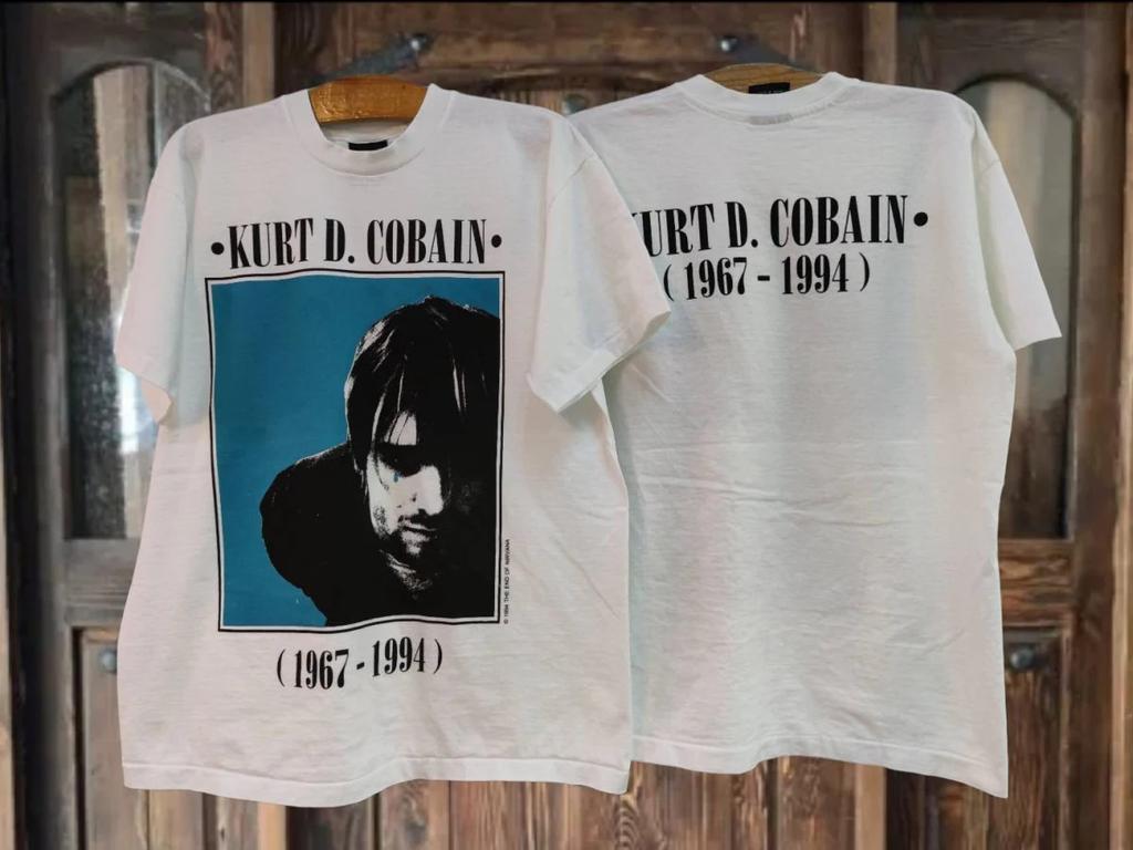 Kurt Cobain Tribute Tee - A Grunge Icon's Legacy in Wearable Form