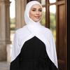 Damen Hijab Kopftuch Schal Wickeltuch für Muslimisches Gebet Ramadan Eid 170cm x 55cm Atmungsaktiv und Schnelltrocknend Kopfbedeckung Schal