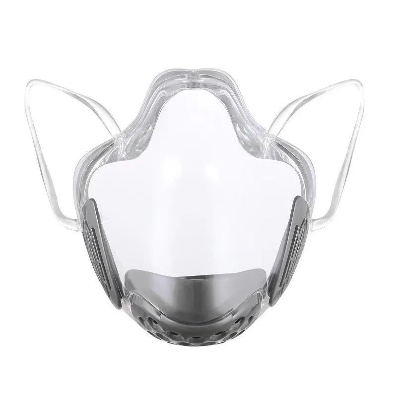 

Mask Face Shield Mouth Cover Transparent Mask Moto Cycling Windproof Mask Dust Proof Anti-wind Sport Summer Facemask