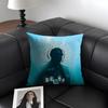 DDamso Rapper Cushion Cover Natural Linen Organic Fabric DoubleSided Printing Sofa Home Decor Gift Pillow Case