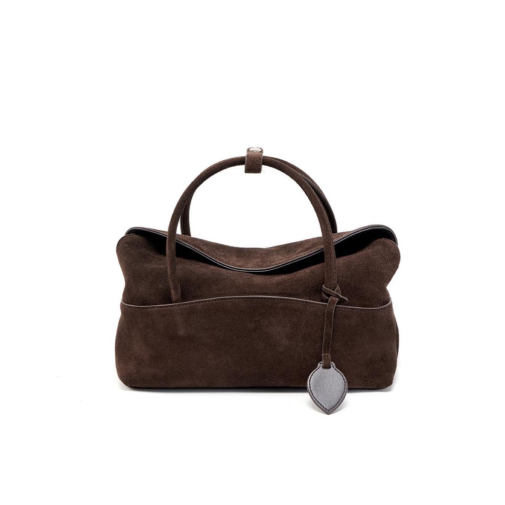 Autumn and winter matte suede pillow bag women's retro messenger bag commuter versatile underarm portable shoulder bag