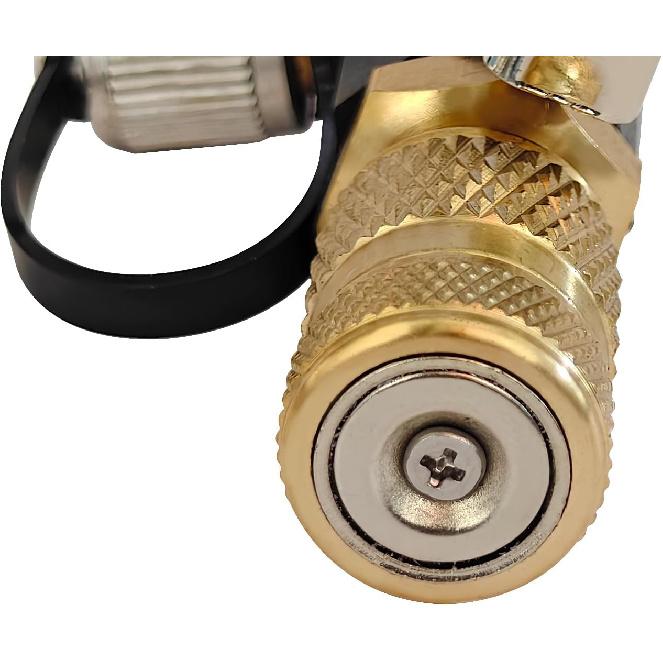 1/4" MegaFlow Vacuum-Rated Valve Core Removal Tool- HVAC AC Refrigeration Valve Stem Remover, Designed for High Pressure Refrigerants-R-410A Vacuum