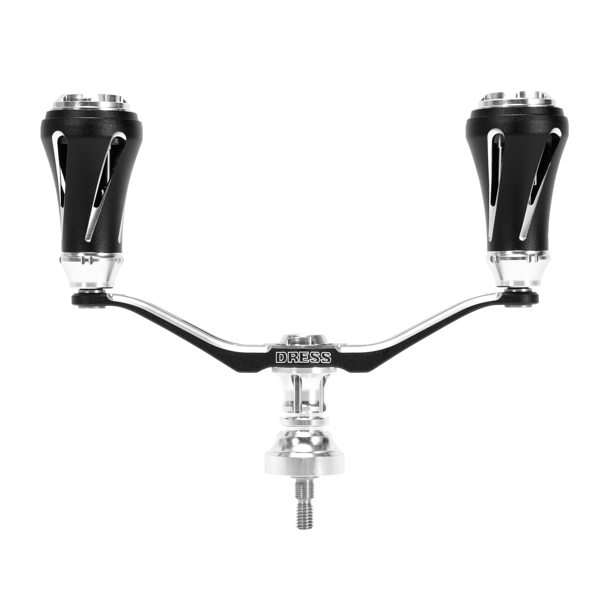 

[DRESS] Custom Handle W Vertex EVO Spinning For SHIMANO 100mm Titanium Silver Shimano Fishing Reel Custom Lightweight Sturdy For Left and Right Use