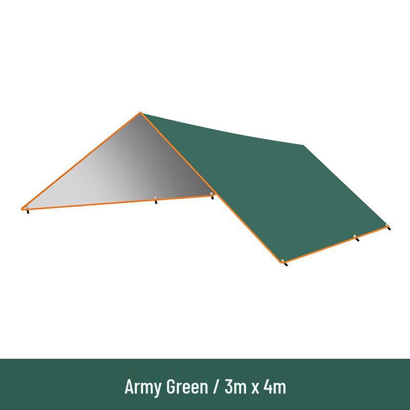 Portable Outdoor Sunshade Rainproof Tent Tarp for Camping and Beach