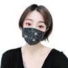 Fashion NEW Acrylic Diamond Decoration Mask Jewlery Woman Veil Shiny Rhinestone Night Club Mask Accessories