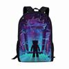 Square Man School Bag Cartoon Backpack Minecraft Backpack Game Printing Large Capacity