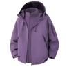 Couple Large Size Three-in-one Men's Jacket Windproof Jacket Large Size Removable Two-piece Cover