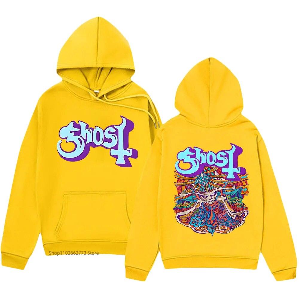 

Толстовки с капюшоном «Семь дюймов призрака» Толстовка унисекс Осенне-зимняя одежда Женская мода Топы в стиле аниме Kpop Уличная одежда Пуловер унисекс 4XL