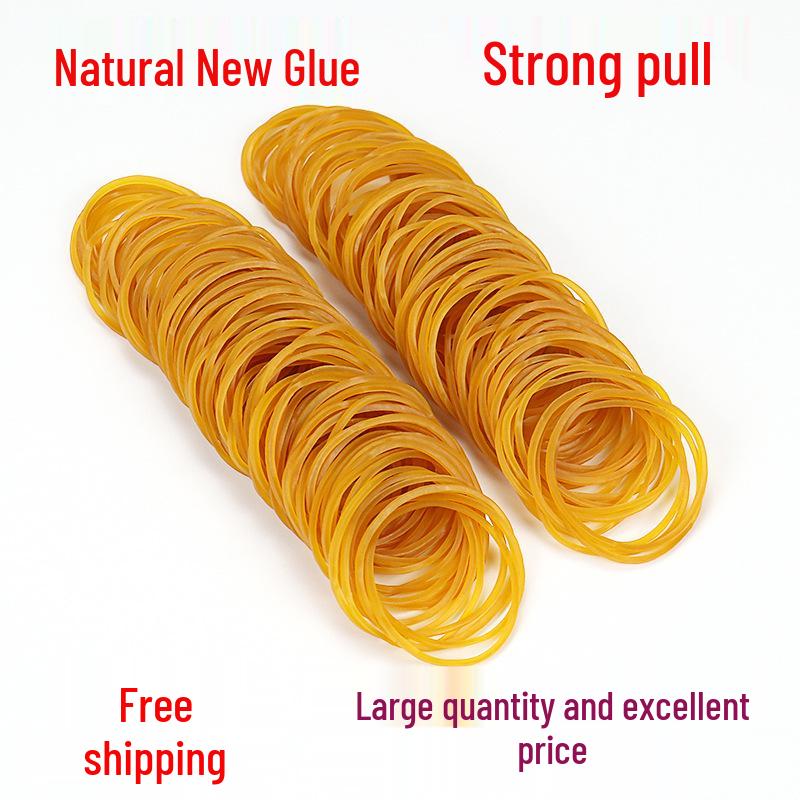 Vietnam Yellow Eco-friendly High Elasticity Natural Rubber Bands 38*1.4