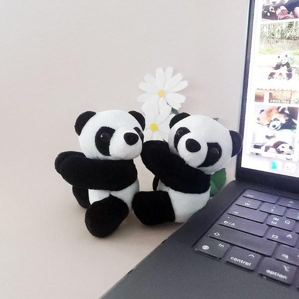 Lalka magnetyczna Fubao Friend Panda, 8 cm, mieszane kolory, popularne zabawki dla koreańskich dzieci