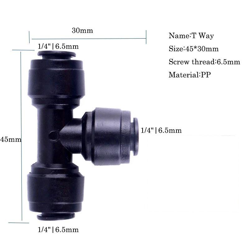 5pcs Misting Nozzles 1/4 Inch Quick Connector Sprayer Holders 5m Tube 5pcs End Plug Misting Sprayers For Mist Cooling System