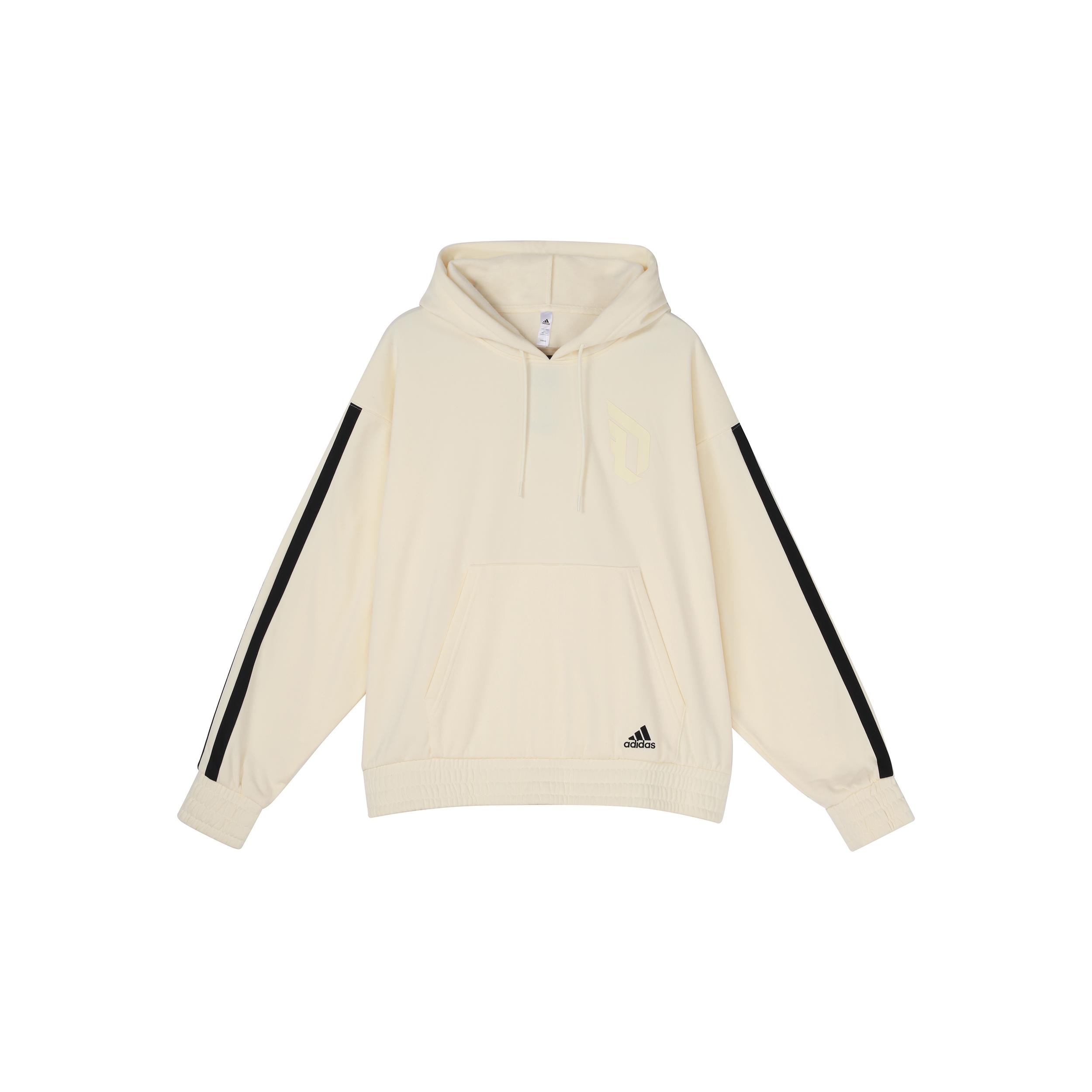 Толстовки Adidas Мужские Кремовый С капюшоном Умеренный Обычный GL7099 L
