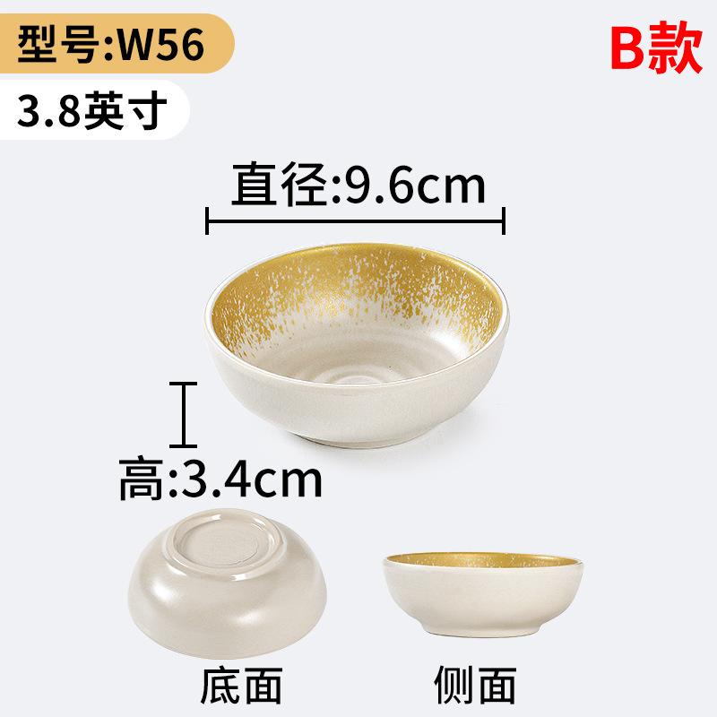 Chinese Pattern Melamine Sauce Dish Hot Pot Seasoning Plate Beautiful Soy Vinegar Spice Condiments Bowls Kitchen Accessories