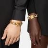 Versace Medusa Serie Dicke Kette Medusa Kopf Anhänger Armband Unisex Armband Gold DG08452-DJMT-KVOP