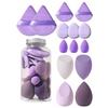 Makeup Sponge Set Blender Sponges 10 Pcs for Foundation Powder Liquid Professional Beauty Sponge Super Soft Facial Makeup Tools