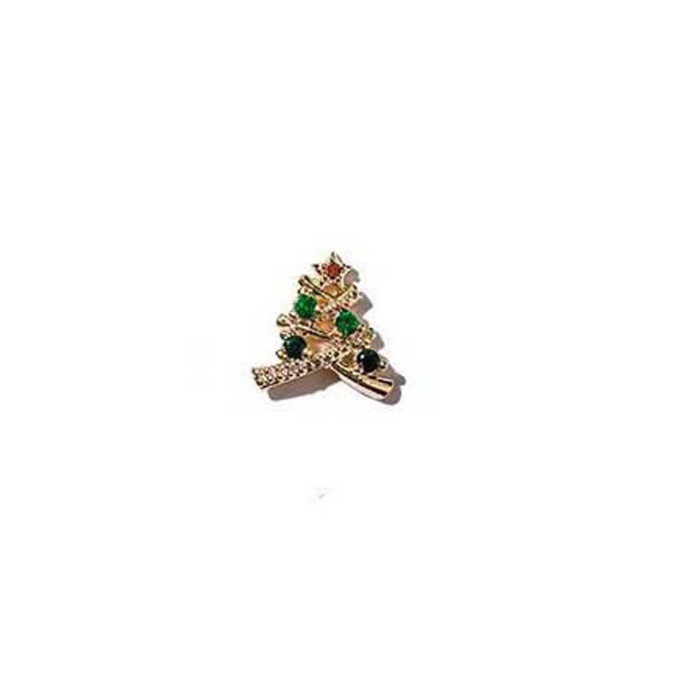 Tree 3D Nail Jewelry Snowflake Nail Rhinestones Christmas Nail Decorations Christmas Nail Drills