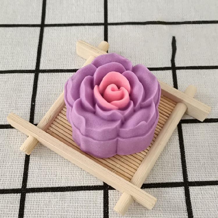 Cookie Cutter Stamp Moon Cake Mold Hand Press Mid Autumn DIY Green Bean Mould