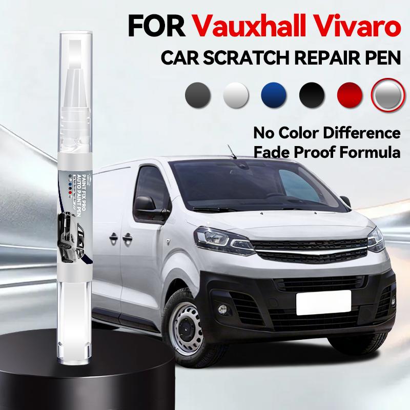 OPRTAMG Hot Purpose Vehicle Quartz Silver Carbon Black Arctic White Red For Vauxhall Vivaro Paint Repair Pen Touch Up Scratch Re