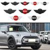 15.1/11.9cm 3D ABS Car Front Hood Emblem Stickers Rear Trunk Badge For Mini Cooper Countryman Clubman F55 F56 R55 R56 R60 JCW
