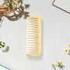Natural Bamboo Wide Tooth Hair Comb for Women Men Anti-Static Afro Fork Comb Detangler Brush for Curly Wet Dry
