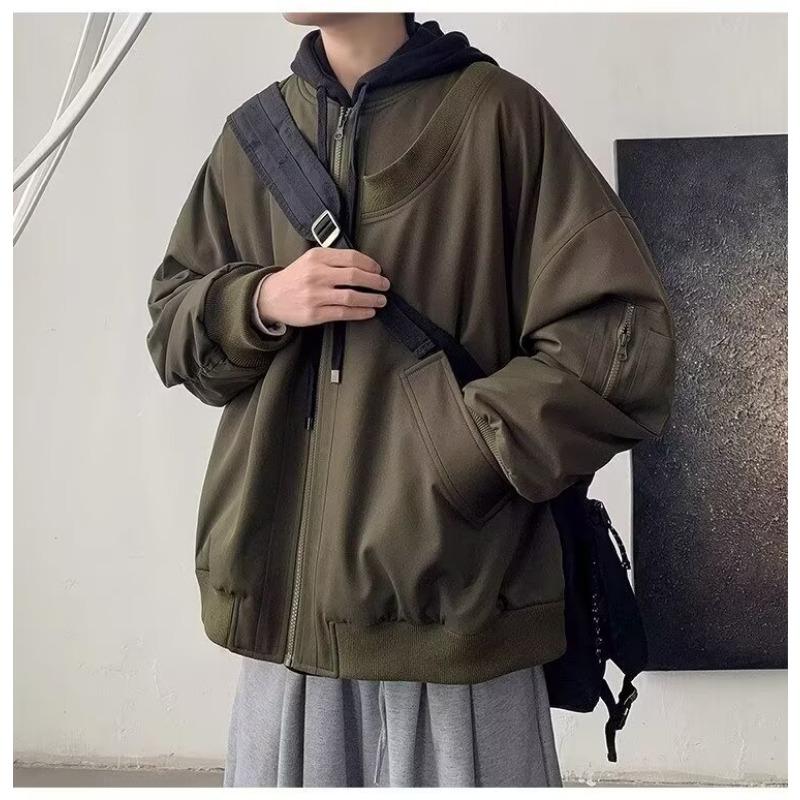 Cleanfit Vintage Fliegerjacke Herren S Lässiger Baseballmantel