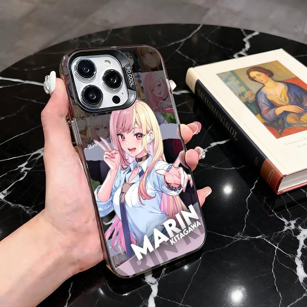 

M-Марін Кітаґава-е Мій образ Чохол для телефону Для iPhone 17,16,15,14,13,12,11 Plus,Pro Max,XS,Кольоровий Сріблястий Чорний Чохол iPhone16se4
