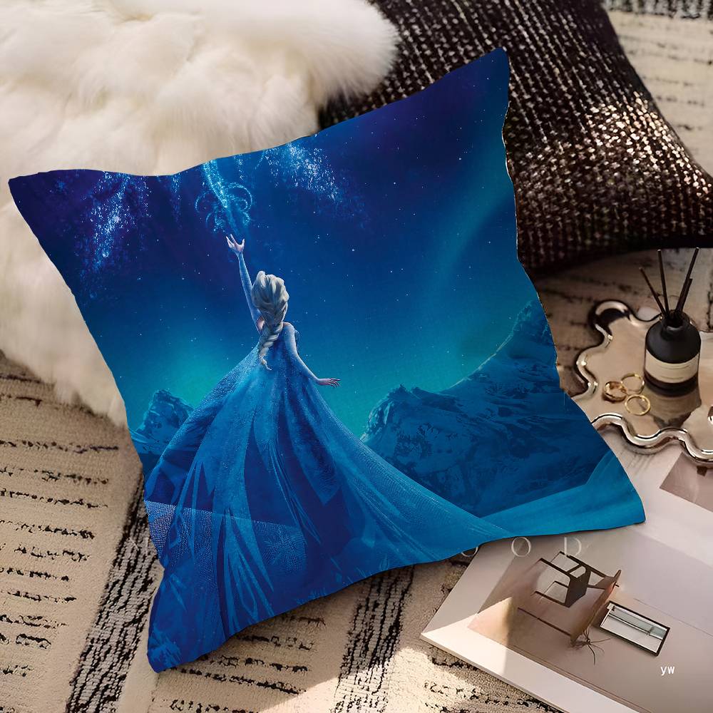 Cartoon-F-Frozenes Pillow Cover Sofa Cushion Cover Home Room Decoration Children Gift