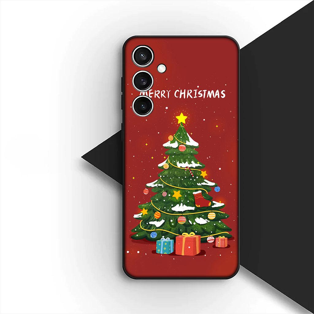 Snow Merry Christmas Deer gift Santa Claus Cover for Motorola Moto G55 G45 G75 G85 G13 Edge 50 30 Fusion 40 NEO Ultra Pro Case