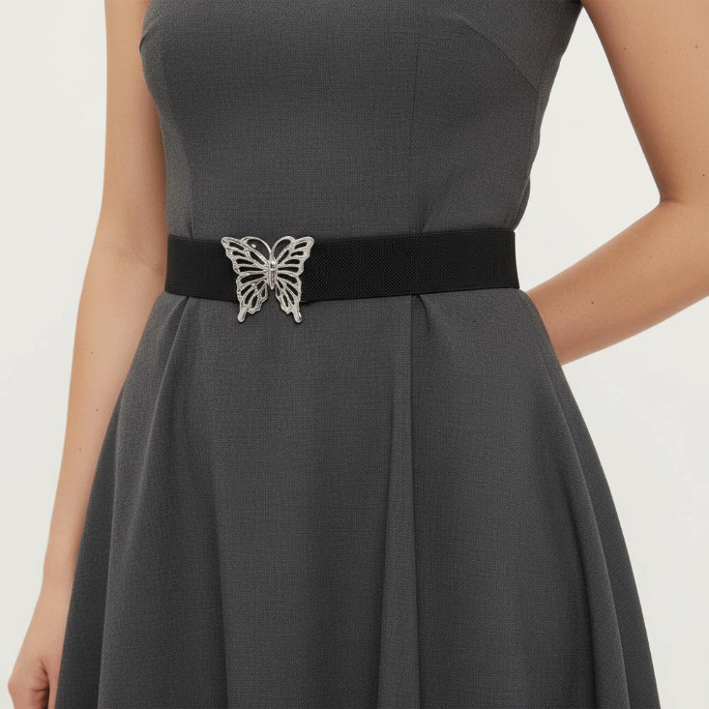 High-quality Women's Belt Hollow Butterfly Decorative Belt Trendy Waist Belt