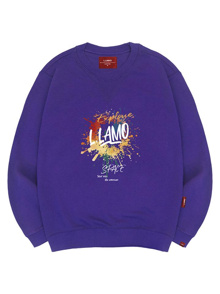 Ellamo Explode Sweatshirt Unisex Big Size S~4Xl (Type A)