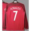 Vintage Jerseys, Soccer Uniforms, AC Ronaldo, Ronaldinho, Zidane, Long-sleeved Sportswear, National Team Uniforms